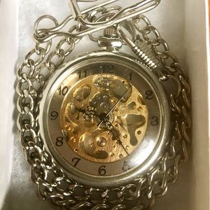 Beautiful Wind-Up Pocket Watch